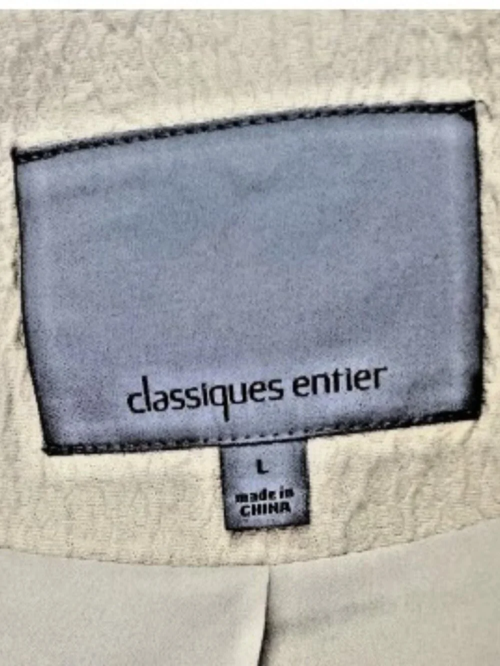 Classiques Entier classiques entier